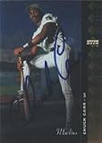 Chuck Carr, Florida Marlins Autographed Card