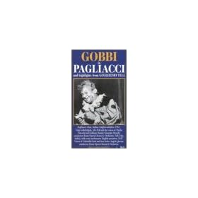 Gobbi: I Pagliacci [VHS]
