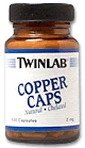 Copper ( 100 Caps 2mg ) Twinlab