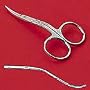 Havel's Scissors - 3 1/2-inch Dbl. Curved Emb. Scissors Right Hand