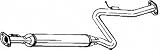 Bosal 280-029 Resonator And Pipe Assembly