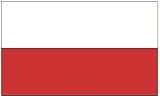 Poland National Flag 3ft x 5ft Superknit Polyester
