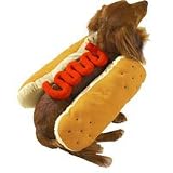 Casual Canine Ketchup Hot Diggity Halloween Dog Costume large- 20" length