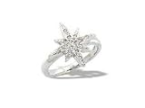 Starburst Diamond Ring- Size 7