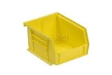 Akro Bins Stacking Bin 4-1/8 X 5-3/8 X 3 Yellow. Package of 24