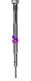 Screwdriver Blade, Slotted 0.8mm