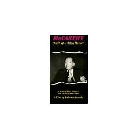 Mccarthy: Death of a Witch Hunter [VHS]