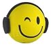 Smiley Disc Jockey Antenna Ball Topper