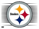 Pittsburgh Steelers 3 x 4 Static Cling