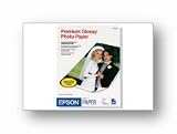 (Price/PK)High-Gloss Premium Borderless Photo Paper, 5 x 7, 20 Sheets per Pack