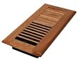 Decor Grates 4 x 8 Natural Oak Wood Floor Register