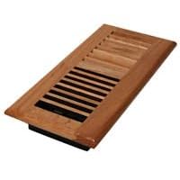 Decor Grates 4 x 8 Natural Oak Wood Floor Register