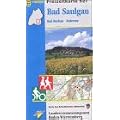 LGL BW 50 000 Freizeit Bad Saulgau: Bad Buchau, Federsee. Freizeitkarte mit Wander-, Radwegen und touristischer Infrastruktur
