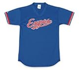 Montreal Expos Jersey - V Neck Blank Jersey by Majestic