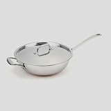 Gourmet Standard 4 Quart Copper Bottom Chef s Pan with Lid - CB11513