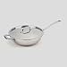 Kitchen & Housewares : Gourmet Standard 4 Quart Copper Bottom Chef's Pan with Lid - CB11513