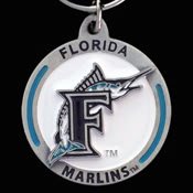 Florida Marlins Team Logo Key Chain