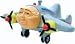 Big Jake the Prop Plane Wooden Toy Image