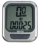 BBB Dashboard Cycle Computer 11 Functions BCP-03 Silver