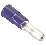 read full review Vinyl Insulated Male Bullet Connectors 16-14Ga 100pcs - Blue