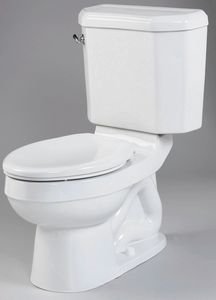 Buy American Standard 2074.016.020 White two-piece Doral Classic Champion normal height elongated toilet