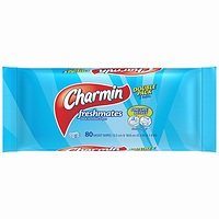 Charmin Freshmates, Adult Flushable Wipes double Pack, Refill 80 ea