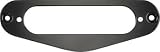 METAL SINGLE COIL PICKUP MOUNTING RING BLACK CHROME
