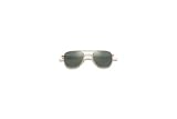 American Optical Flight Gear Original Pilot Sunglasses, Select Frame Color Matte Chrome, Select Lens Color/Upgrade Polarized Color Correct (Gray) Polycarbonate, Select Temple Design Wire Spatula, Select Lens Size 57mm lens size - Large fitAmerican Optical Flight Gear Original Pilot Sunglasses, Select Frame Color Matte Chrome, Select Lens Color/Upgrade Polarized Color Correct (Gray) Polycarbonate, Select Temple Design Wire Spatula, Select Lens Size 57mm lens size - Large fit Model MC-PCCP-WS-57