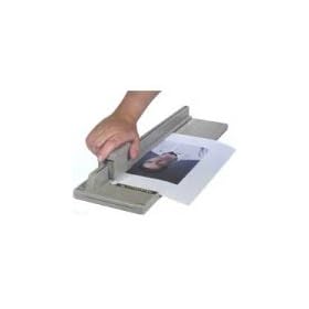 Click here to buy Falcon Marshall Personal Size Straight Blade Paper Cutter for Photo & Digital Paper -....