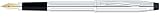 Cross Century II Lustrous Chrome w/ stainless steel nib Extra Fine Point Fountain Pen - 3509-XF
