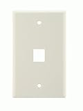 Icarus Keystone Style Wall Plate - 1 Port