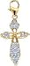 Cross, 14K Gold Diamond Charm