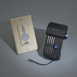 Minka-Aire WC223 3-Speed Fan & Up/Down Light Dimmer Wall Control (with Receiver)