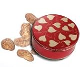 1 and 1/2 lb Bavarian Style Cinnamon Roasted Peanuts Tin - Sweet Hearts