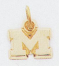 University of Michigan Letter Charm - XC656