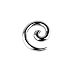 12 Gauge Surgical Steel Curved Spiral Taper