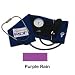Professional Aneroid Sphygmomanometer with Attached Stethoscope by MDF Instruments Direct, PurpleRain - 1 Ea