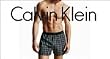 Calvin Klein Men's Traditional Fit Yarn Dyed Woven Boxer