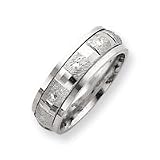 Sterling Silver Inner Channel Spinning Band