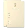 Ecruwhite Pineapple Fill-in Invitation Cards