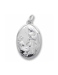 Our Lady Of Lourdes Charm