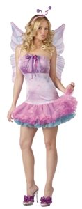 Fluttery Butterfly Adult Costume Size 10-14 Medium/Large