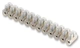 Brimal Terminal Block 12 Way 3 Amp Clear (5 Pack) (cn171)