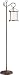 Trey Aged Bronzes Floor Lamp