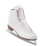 Riedell 12 White Ribbon Girls Figure Skates