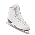 Riedell 12 White Ribbon Girls Figure Skates