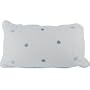 Spa Sister Luxury Bath Pillow, Blue Dots