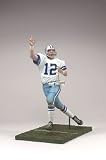 McFarlane Toys NFL Sports Picks Legends Series 3 Action Figure Roger Staubach (Dallas Cowboys) (Blue & White Striped Helmet) McFarlane Toys NFL Sports Picks Legends Series 3 Action Figure Roger Staubach (Dallas Cowboys) (Blue & White Striped Helmet)