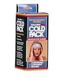 Thera-Med Cold Pack Head Ache Band. Comfortable. Convenient. Reusable. For Safe & Natural Pain Relief.