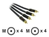 Impact Acoustics SonicWave Component Video Plus Digital Audio Interconnect - Video / audio cable - component video / digital audio - RCA (M) - RCA (M) - 25 ft - triple shielded - gray
